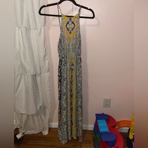 Charlotte Russe Boho maxi dress, size small